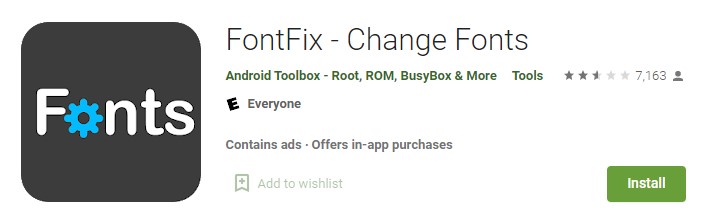 FontFix App