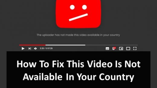 How To Fix This Video Is Not Available In Your Country